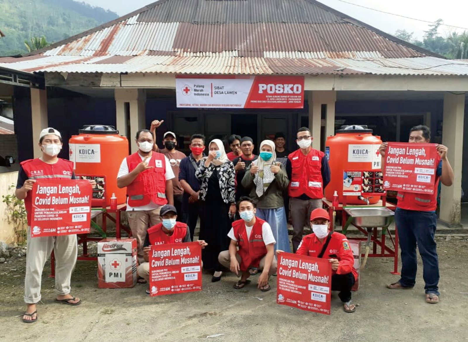 SIBAT GANDENG KADER POSYANDU SOSIALISASIKAN PERCEPATAN PENANGANAN COVID 19