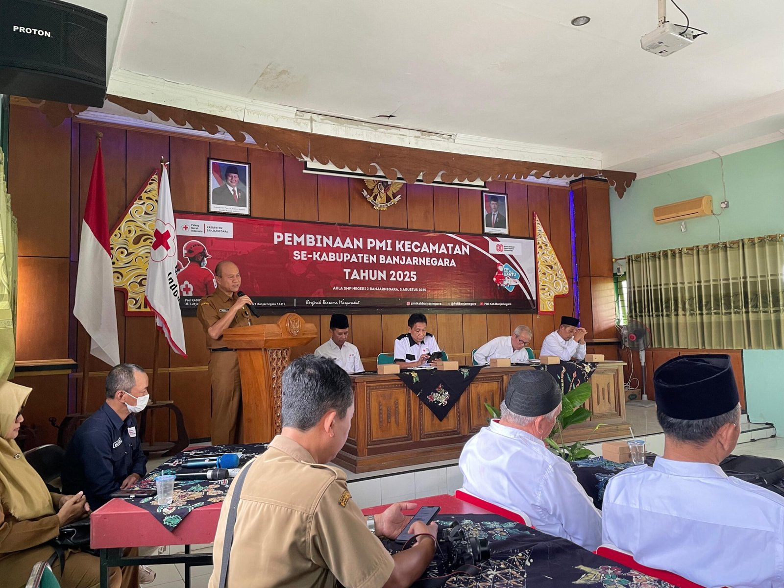 Penguatan Sinergi, PMI Banjarnegara Lakukan Pembinaan kepada Pengurus Kecamatan