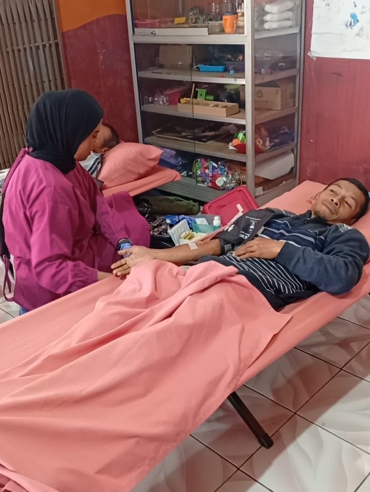 Aksi Donor Darah di Muhammadiyah Desa Pesantren, Wanayasa Sukses Kumpulkan 178 Kantong Darah